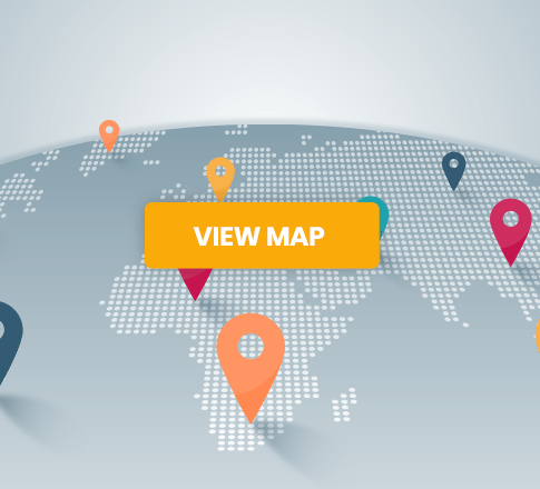 Mapa de THRIFTY no balcão de aluguer em Singapore Aeroporto